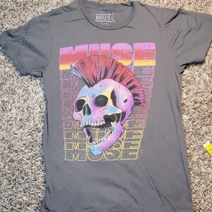 MUSE Gray Graphic T-Shirt